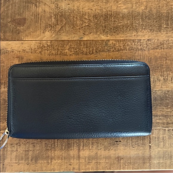 Kate Spade Black Zip-Around Wallet - Picture 2 of 3